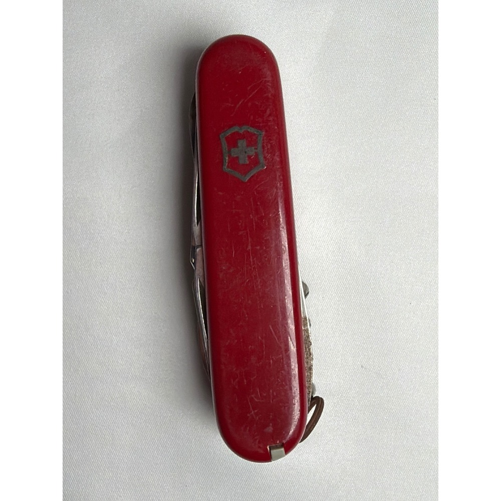 Vintage 1980's Multi-Tool Victorinox Swiss Army Knife Red Fair